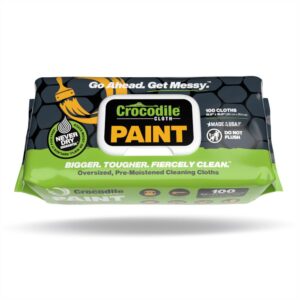 Crocodile Cloth Paint Cleaning Wipes