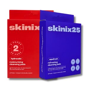 Skinix25 Hydracalm & AquaFresh Cleansing Pads