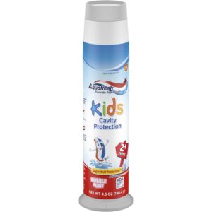 Aquafresh Kids Pump Cavity Protection Bubble Mint