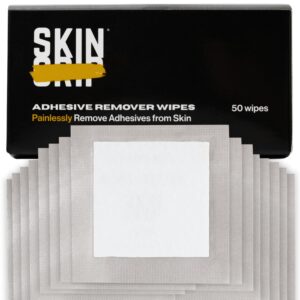 Skin Grip Adhesive Remover Wipes - 50 Ct