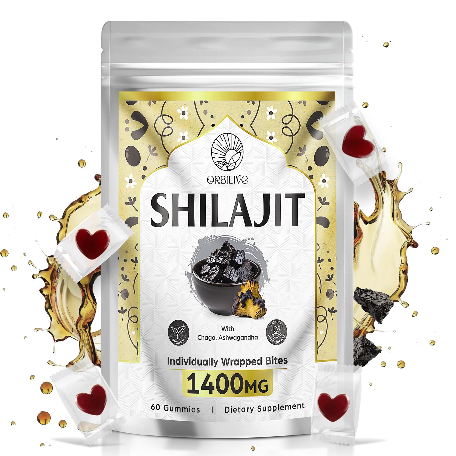 ORBILIVE 1400 MG Shilajit