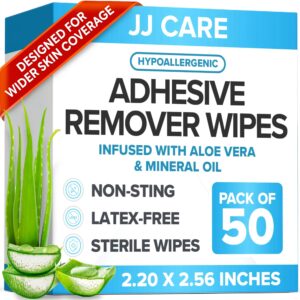 JJ CARE Adhesive Remover Wipes